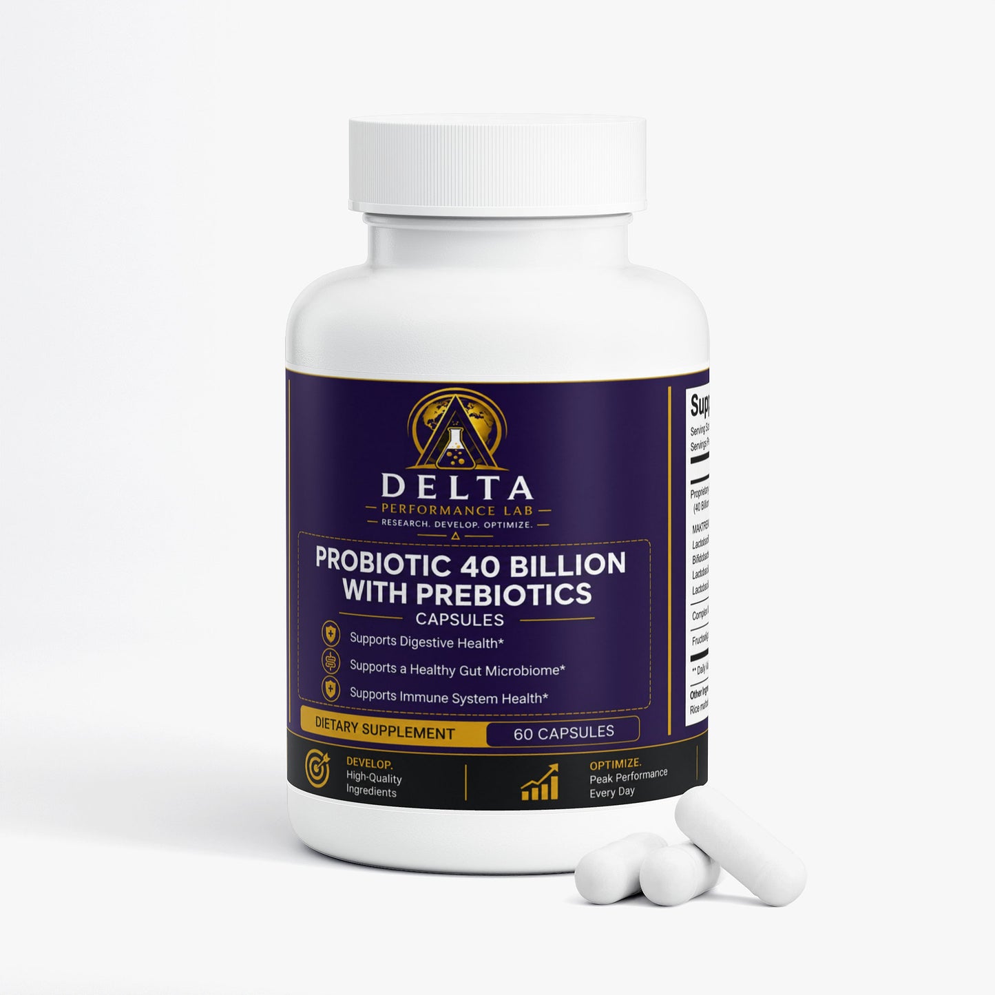 Probiotic 40 Billion with Prebiotics