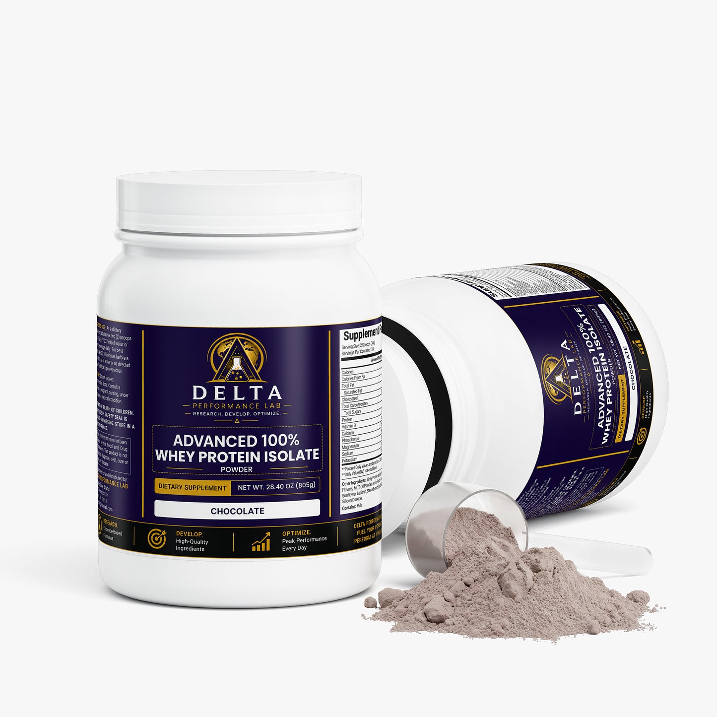 Advanced 100% Whey Protein Isolate (Chocolate)